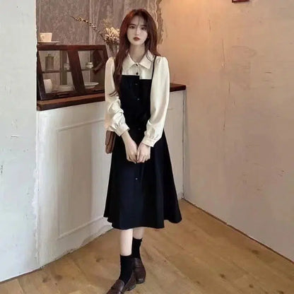 Robe polo mi longue
