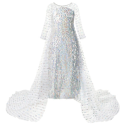 Robe Princesse Argentée