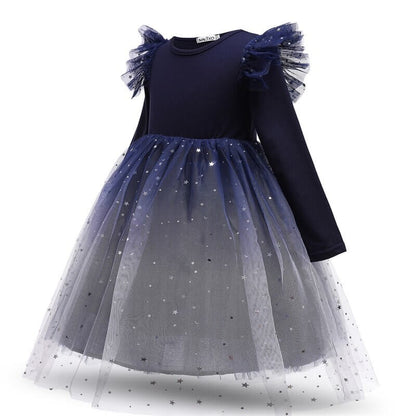 Robe Princesse Paillette Fille