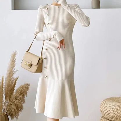Robe tricot chic