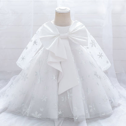 Robe Princesse Bébé Manches Longues