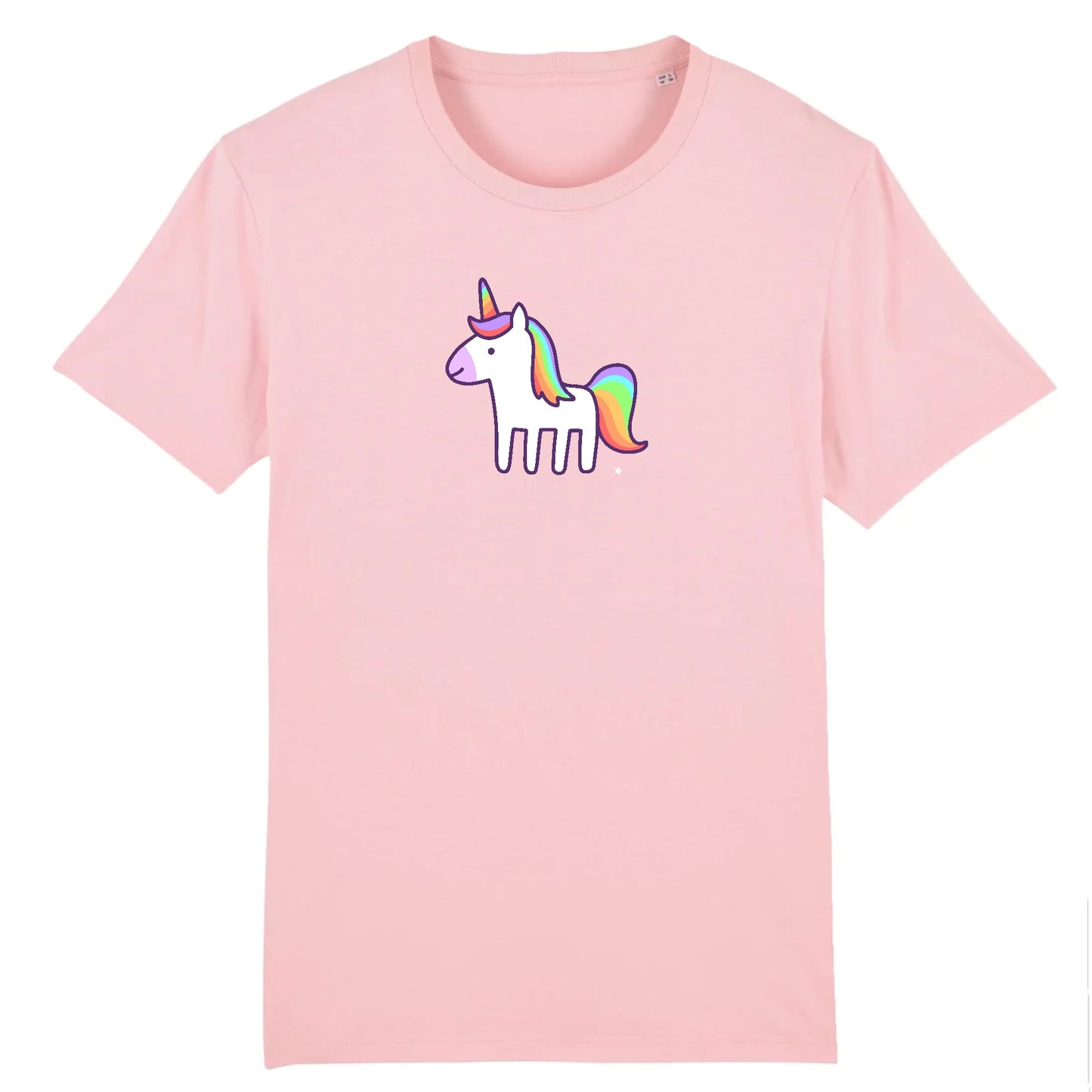 T shirt Unisex Licorne Arc en ciel