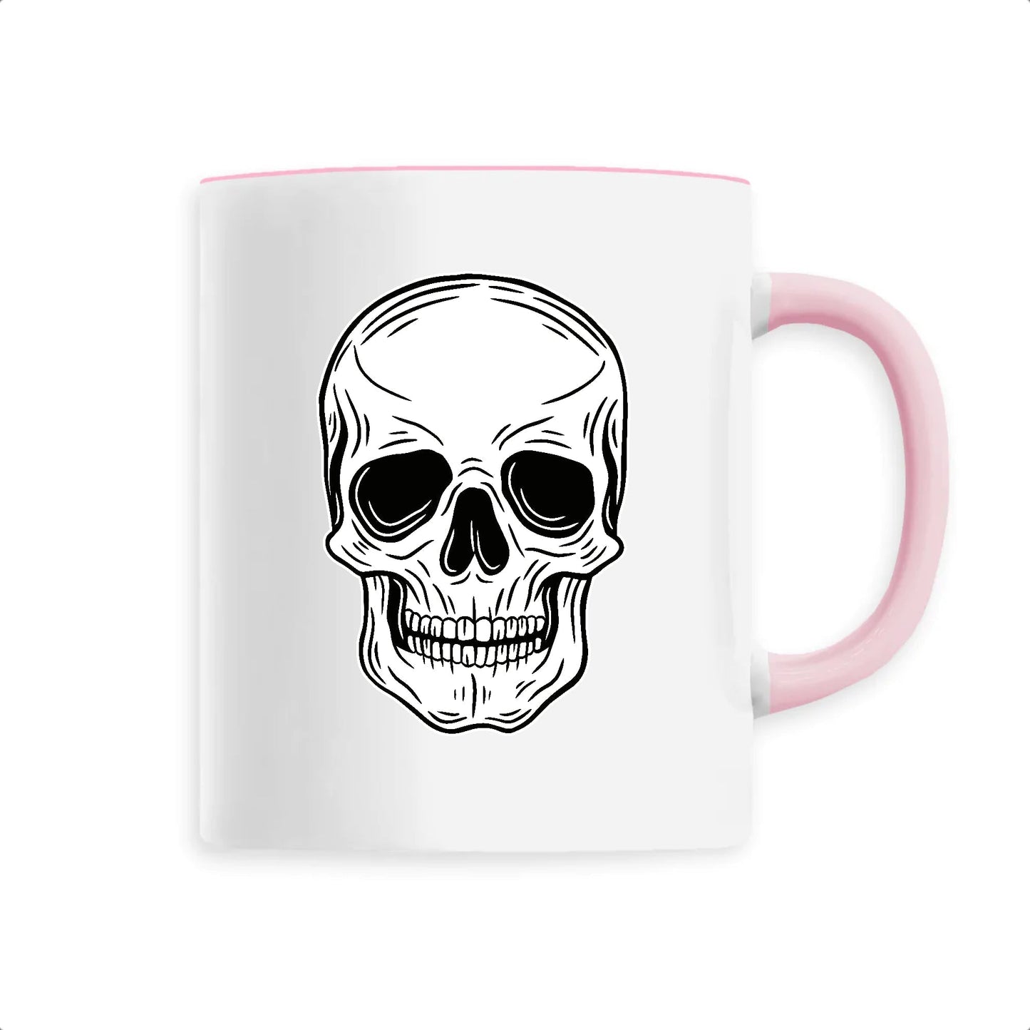 Mug Tête de Mort Blanche