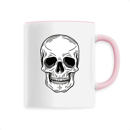 Mug Tête de Mort Blanche