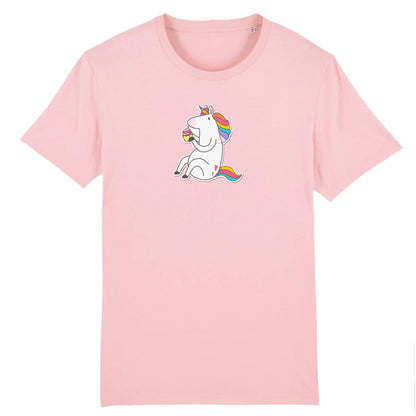 T shirt Unisex Licorne s'assoit
