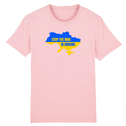 T shirt Unisex Ukraine carte du pays