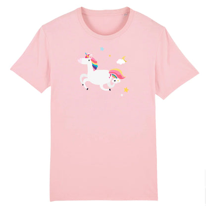 T shirt Unisex Licorne et étoiles