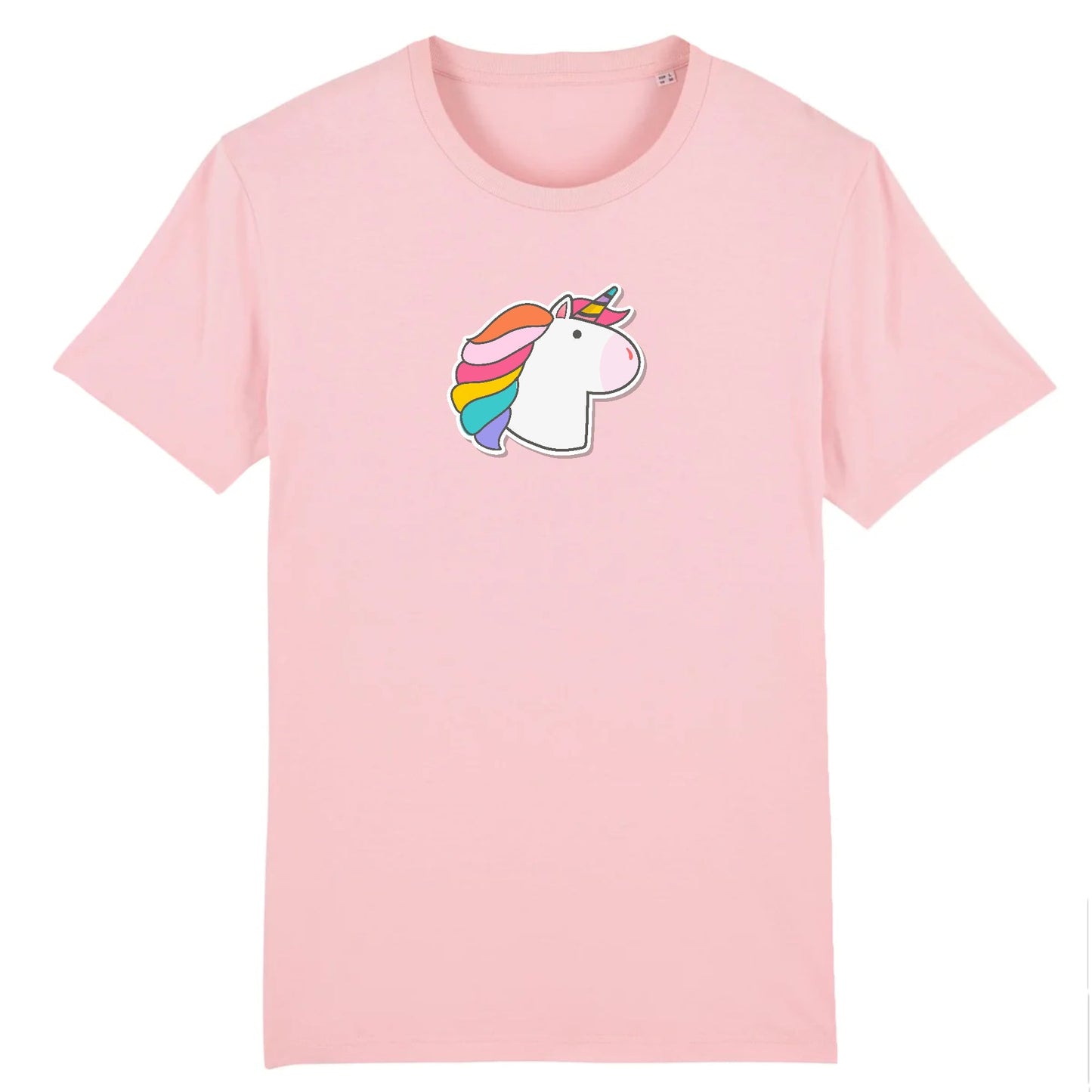 T shirt Unisex Licorne visage