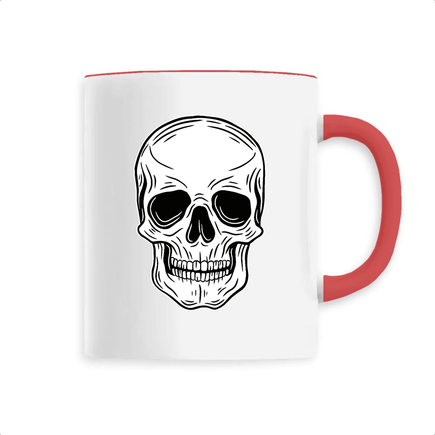 Mug Tête de Mort Blanche