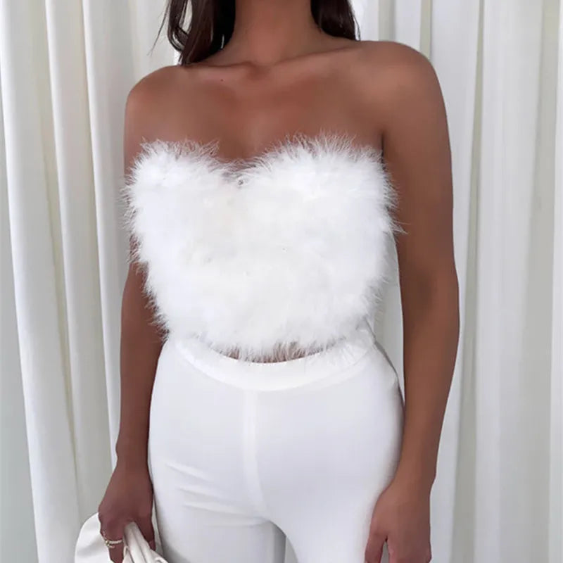 Crop top plume