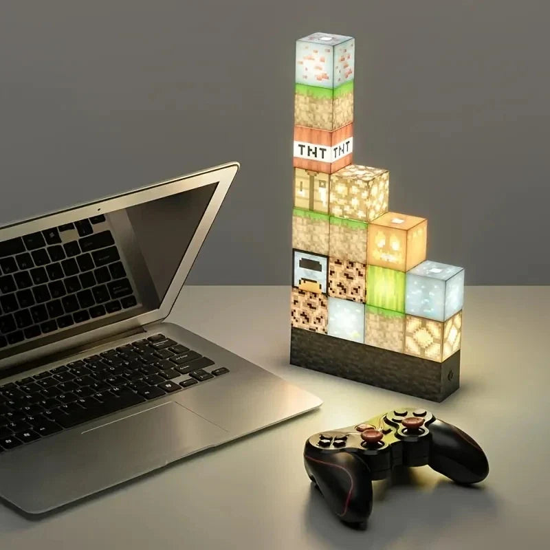 Lampe de Chevet Bloc Lumineux Pixel LED Modulaire