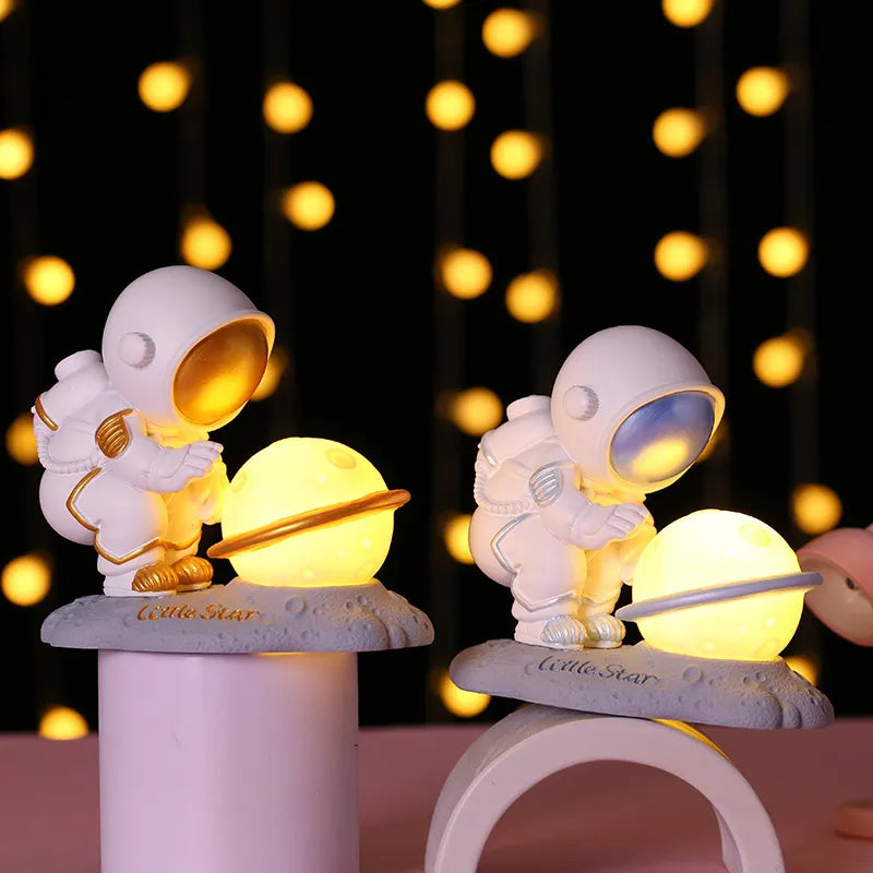 Lampe de chevet Astronaute Lune pour Enfants