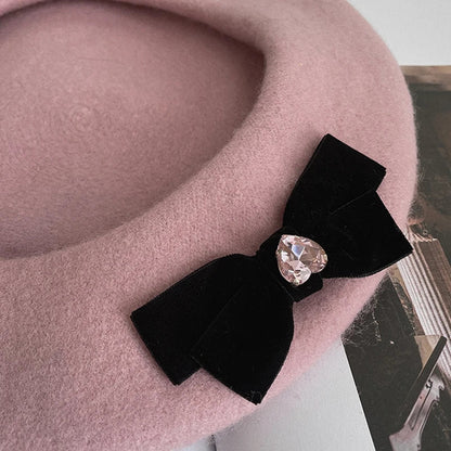 Béret Rose Femme en Coton