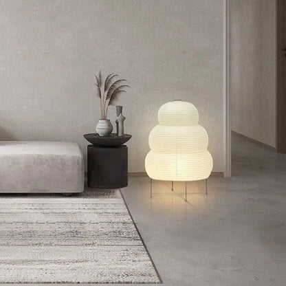 Lampe de chevet Japonaise en Papier Akari Design