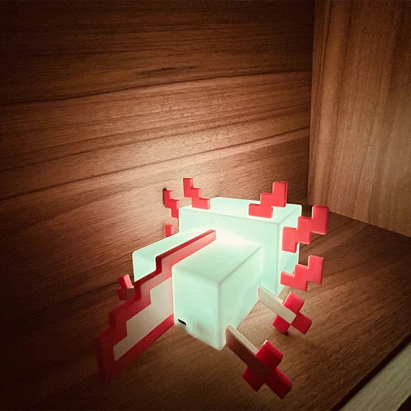 Lampe de Chevet Axolotl pour Enfant