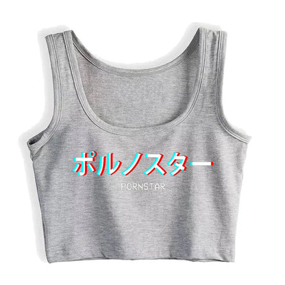 Brazzers crop top femme