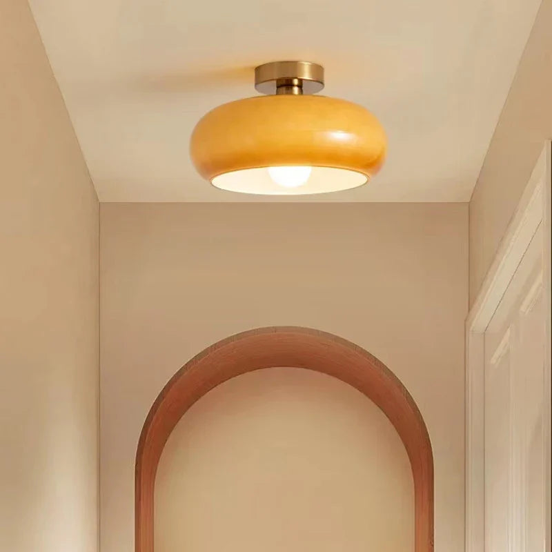 Lampe Suspendue de Chevet Nordique en Verre