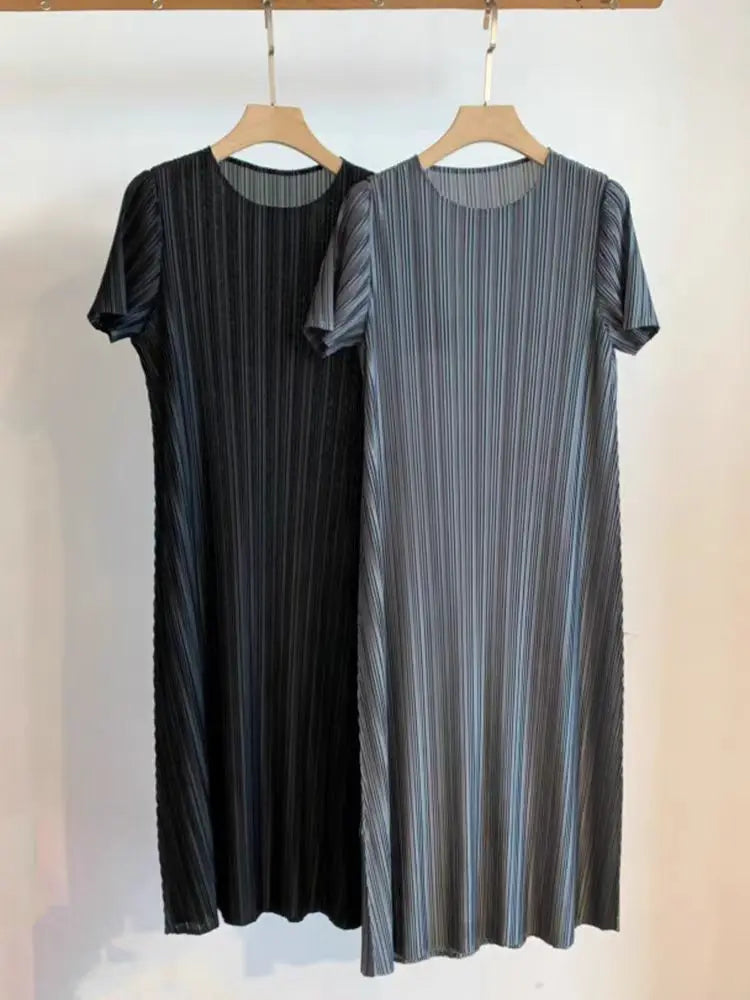 Robe plissée chic