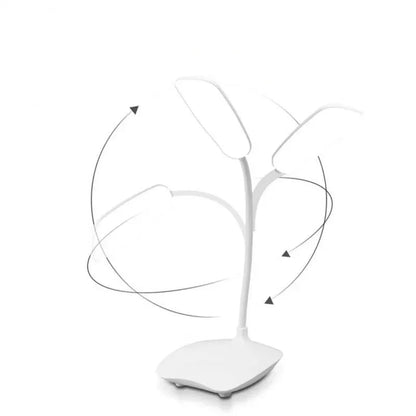 Lampe de bureau Tactile Blanche Ajustable pour Lecture