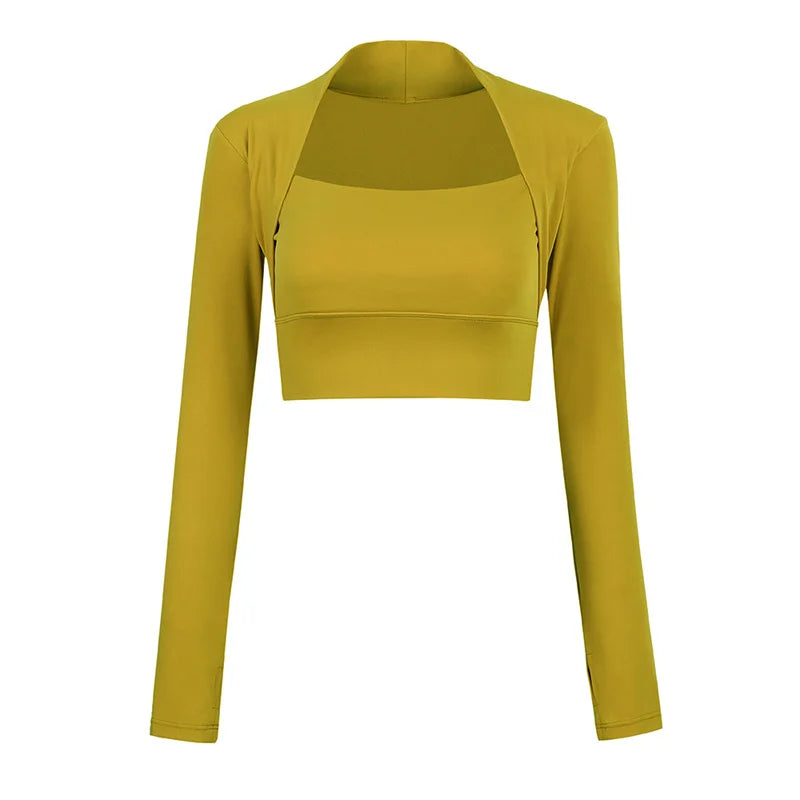 Femme crop top yoga