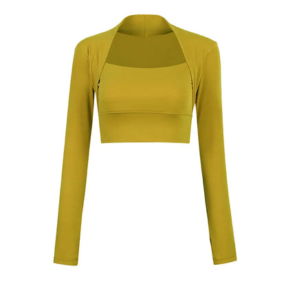 Femme crop top yoga