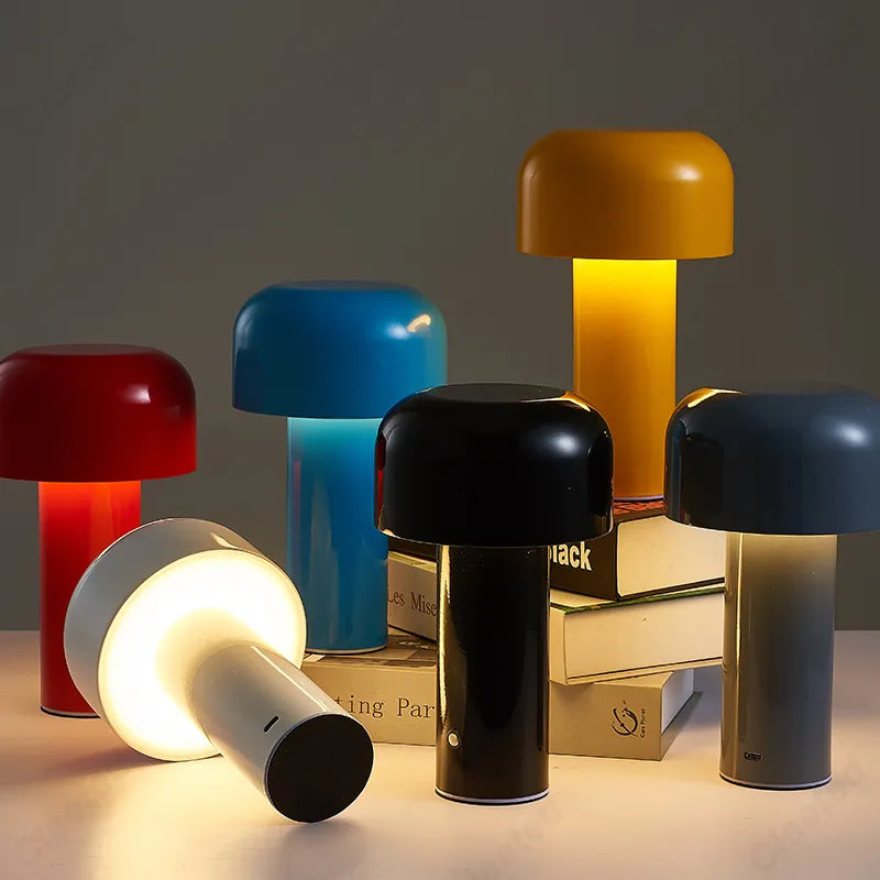 Lampe de chevet Tactile Champignon Style Italien