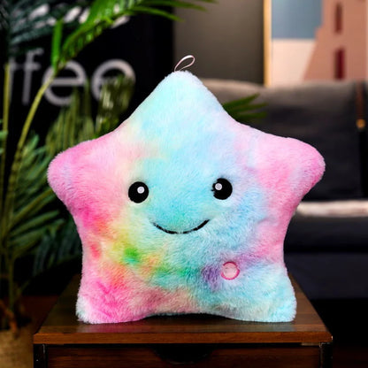 Coussin étoile lumineux