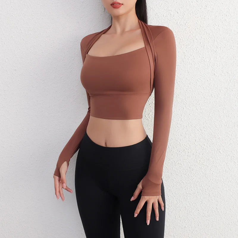 Yoga crop top