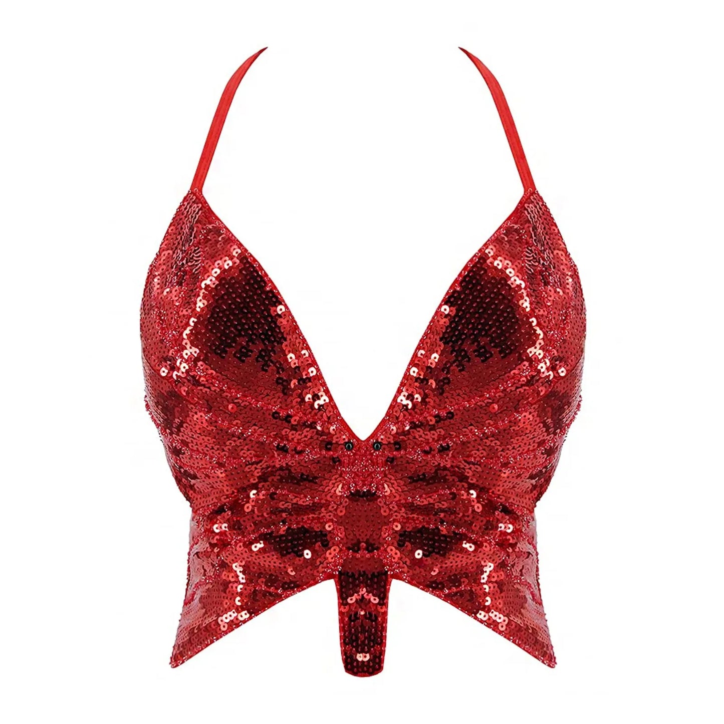 Papillon crop tops