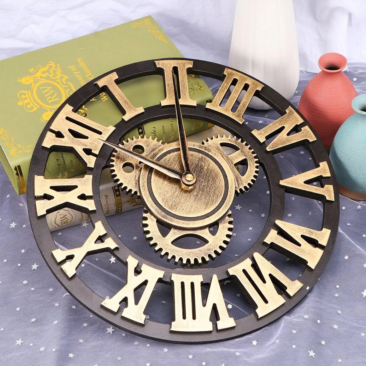 Horloge Murale Industrielle