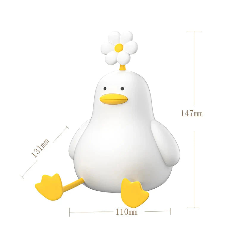 Lampe de Chevet Canard Mignon Rechargeable