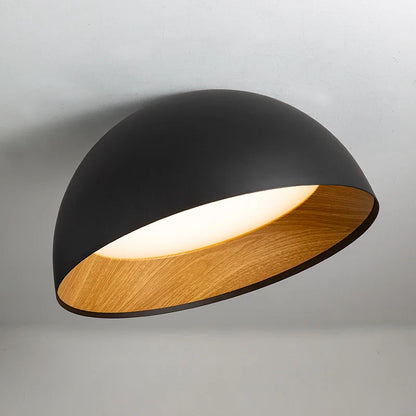 Lampe de chevet fixée au plafond en Bois Japonais