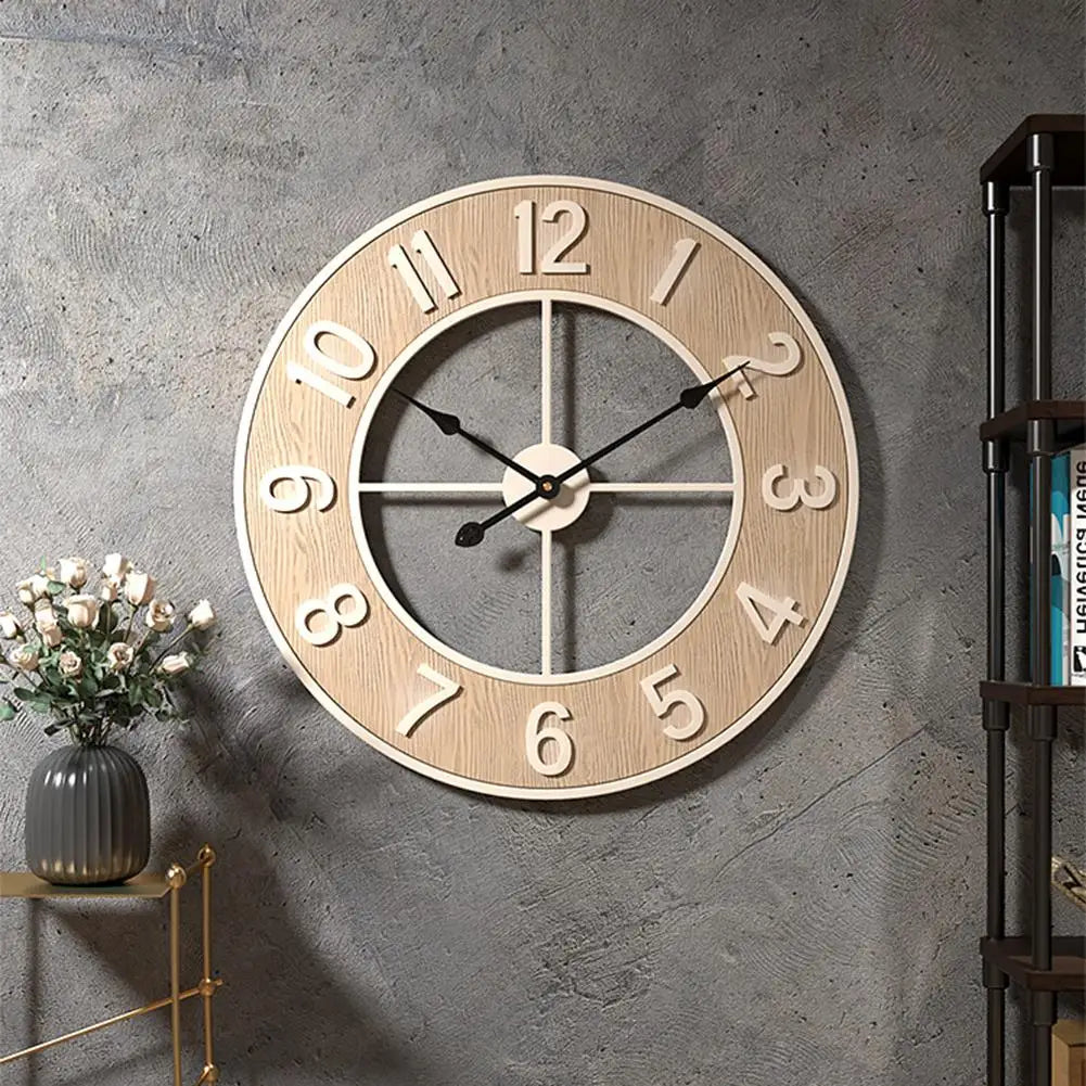 Horloge Murale Bois