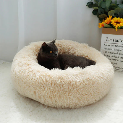 Lit En Peluche Doux Et Moelleux - Pour Chat Et Chien