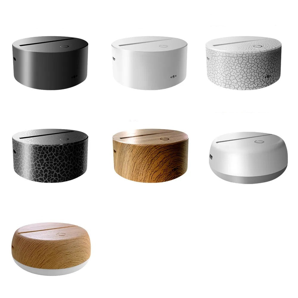 Lampe de chevet 3D Tactile Chat