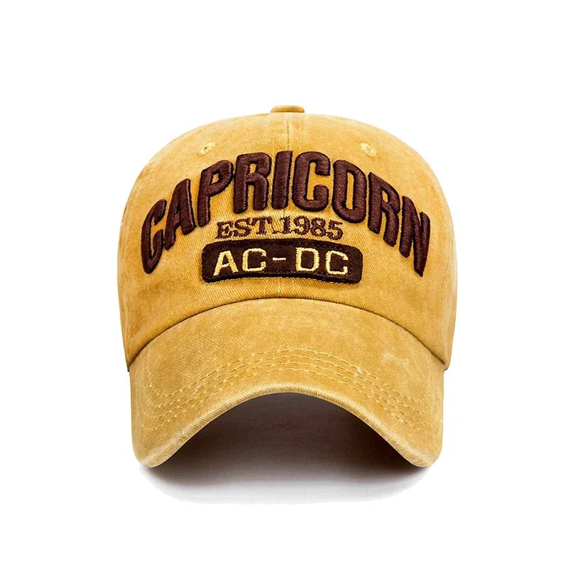 Casquette Baseball Unisexe Coton Vintage – Urban AC-DC