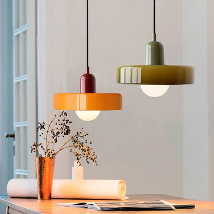 Lampe de Chevet Suspendue Nordique Colorée