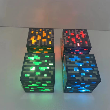 Lampe de Chevet Enfant Cube Lumineux & Potion LED