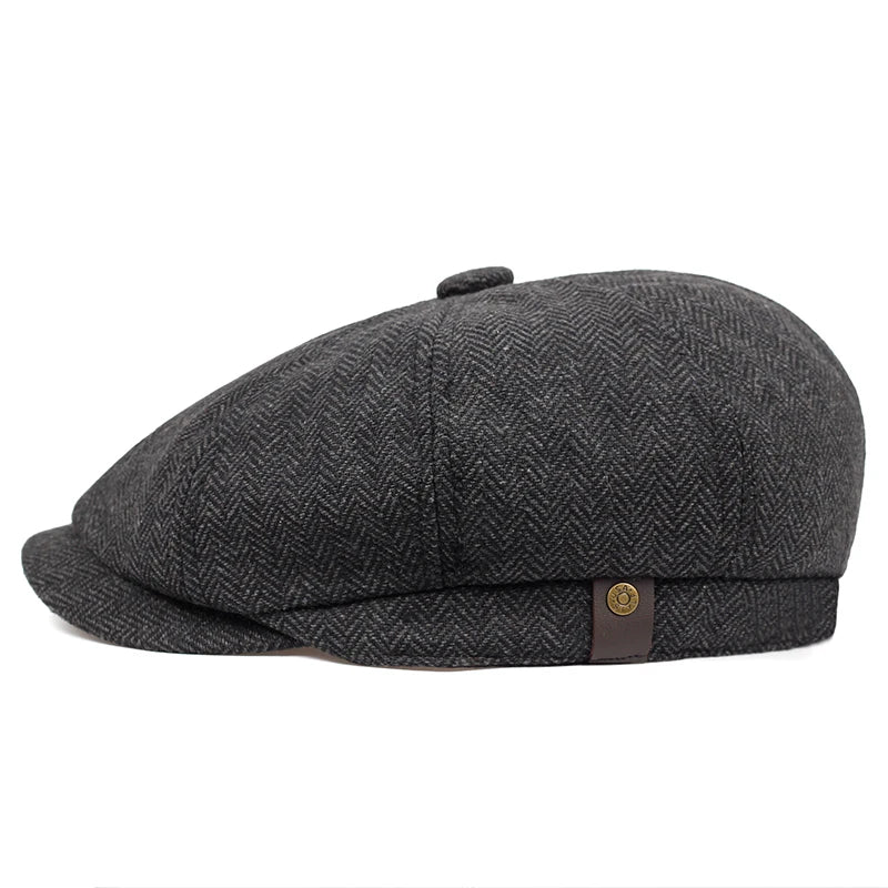 Béret Casquette Gavroche Rétro