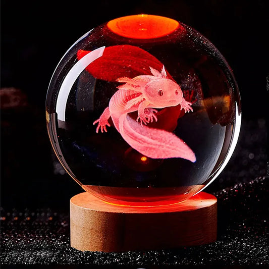 Lampe de chevet Sphère Axolotl - lampechevetdesign.com