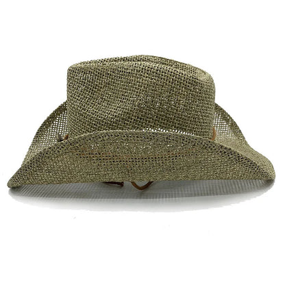 Chapeau Cowboy en Paille - CattlemanCrest