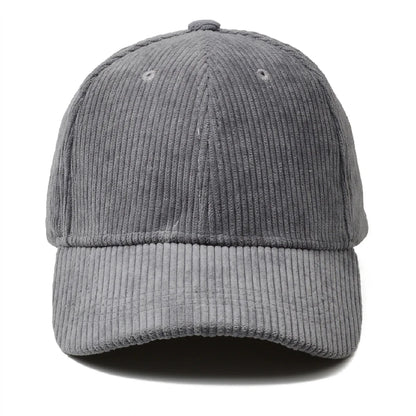 Casquette Unisexe Velours Côtelé