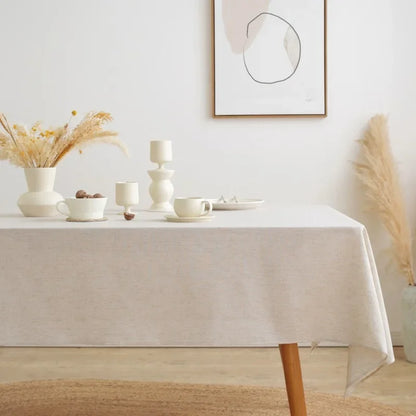Nappe en Lin Beige