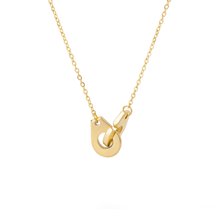Collier Menotté Or Ras de Cou