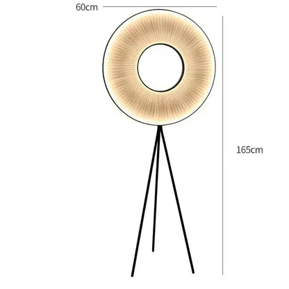 Lampe De Chevet En Tissu Design Rond