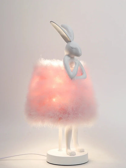 Lampe de Chevet Plume en Forme de Lapin