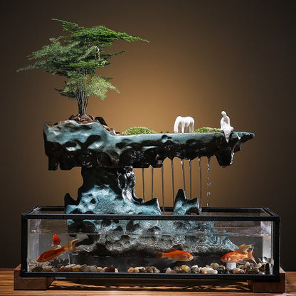 Aquarium Fontaine à Eau