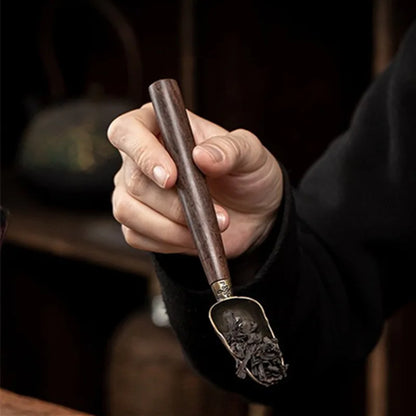 Cuillère à Thé Vintage en Bois
