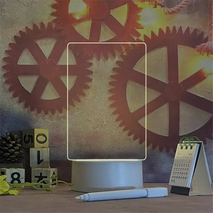 Lampe de chevet LED personnalisée