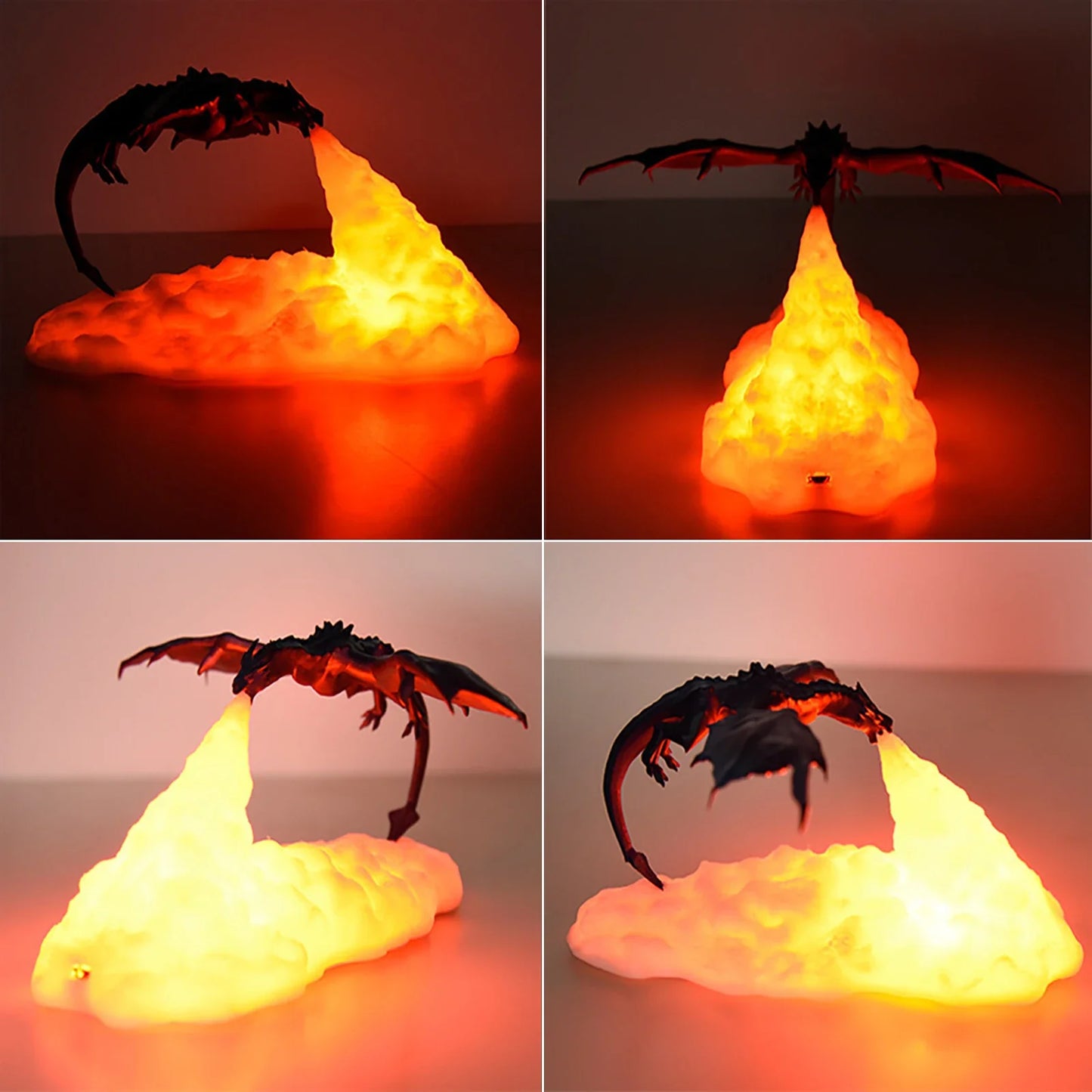 Lampe de chevet Enfant Dragon